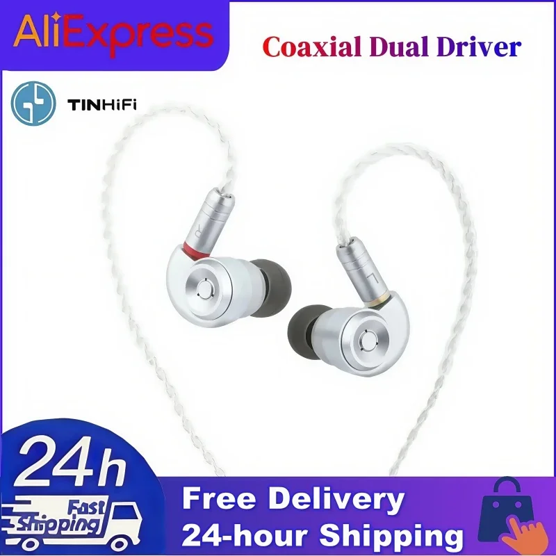 Наушники-вкладыши TINHIFI T2 MKII HiFi с коаксиальным двойным драйвером, высококачественные сбалансированные IEM-наушники с разъемом 3,5 мм и съемным кабелем MMCX
Наушники-вкладыши TINHIFI T2 MKII HiFi с коаксиальным двойным драйвером, высококачественные сбалансированные IEM-наушники с разъемом 3,5 мм и съемным кабелем MMCX