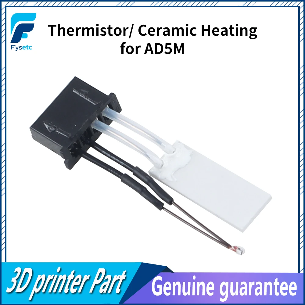 Термистор/керамический нагрев для Flashforge Adventurer серии 5M, точное и быстрое определение для деталей 3D-принтера
Термистор/керамический нагрев для Flashforge Adventurer серии 5M, точное и быстрое определение для деталей 3D-принтера