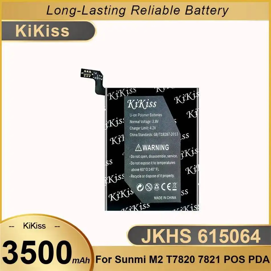 Jkhs 615064 Надежный источник питания Экологически чистый аккумулятор Pos-машины для Sunmi M2 T7820 7821 Pda 3500 мАч
Jkhs 615064 Надежный источник питания Экологически чистый аккумулятор Pos-машины для Sunmi M2 T7820 7821 Pda 3500 мАч