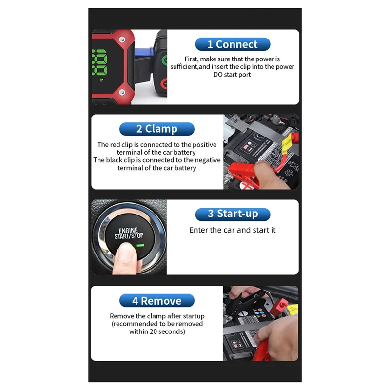 A95E-Portable Multifunctional Car Emergency Supply Plus Power Bank Spare Power Supply Car Spare Battery Rescue
A95E-Portable Multifunctional Car Emergency Supply Plus Power Bank Spare Power Supply Car Spare Battery Rescue