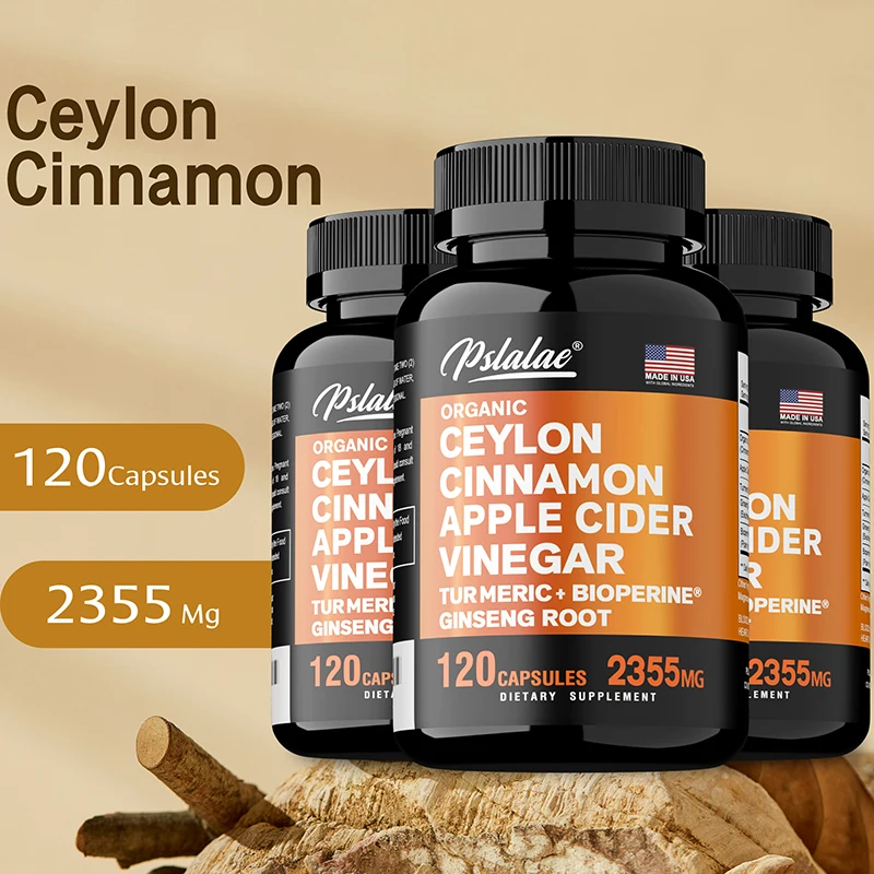 Ceylon Cinnamon Apple Cider Vinegar - with Turmeric and Apple Cider Vinegar To Support Overall Health and Improve Digestion
Ceylon Cinnamon Apple Cider Vinegar - with Turmeric and Apple Cider Vinegar To Support Overall Health and Improve Digestion