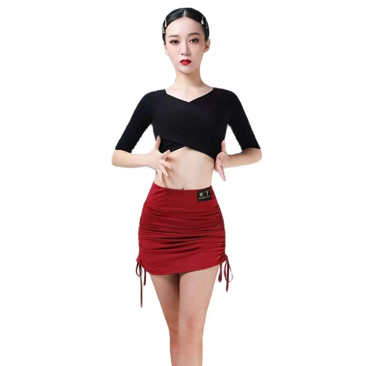 New Latin Dance Skirt Women Practice Clothes Sexy Tassel Skirt Adult Samba Rumba Tango Dance Costume Black Red Skirts
New Latin Dance Skirt Women Practice Clothes Sexy Tassel Skirt Adult Samba Rumba Tango Dance Costume Black Red Skirts
