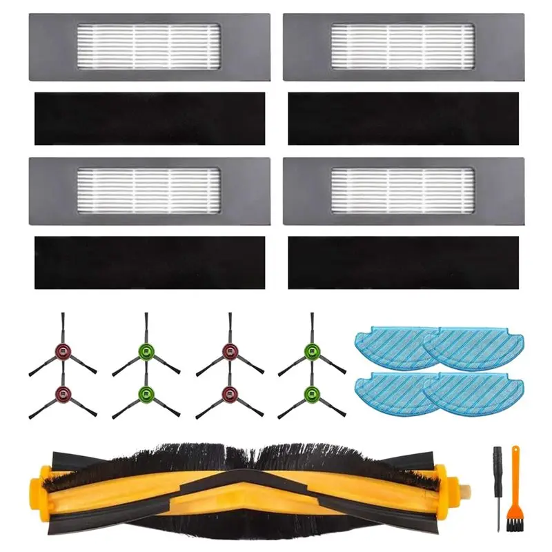 AEE4-Replacement Parts Kit For Ecovacs DEEBOT OZMO T8 AIVI T8 Max T8 For Yeedi Vac/Yeedi Vac Station Robot Vacuum
AEE4-Replacement Parts Kit For Ecovacs DEEBOT OZMO T8 AIVI T8 Max T8 For Yeedi Vac/Yeedi Vac Station Robot Vacuum