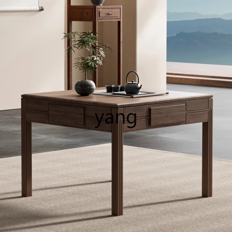 TGF solid wood silent mahjong machine automatic home roller coaster new Chinese mahjong table
TGF solid wood silent mahjong machine automatic home roller coaster new Chinese mahjong table