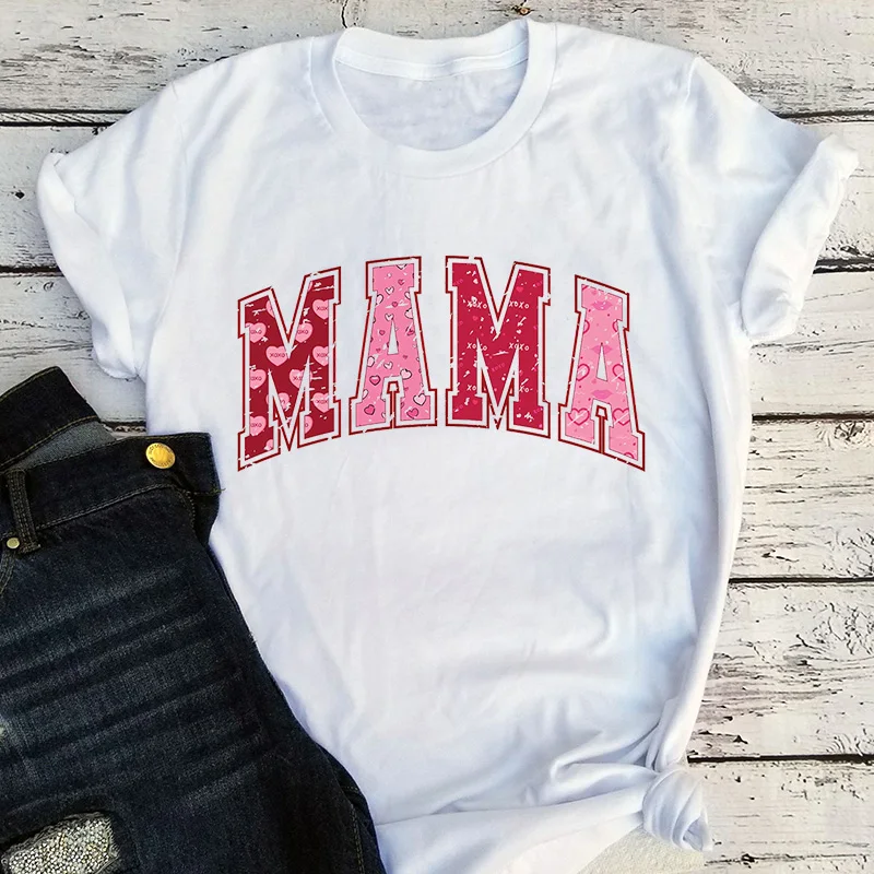 Mom Tshirt Valentine's Day T-shirt Cute Mom Valentine Shirt 2026 Gift for Lover Women Clothes Aesthetic
Mom Tshirt Valentine's Day T-shirt Cute Mom Valentine Shirt 2026 Gift for Lover Women Clothes Aesthetic