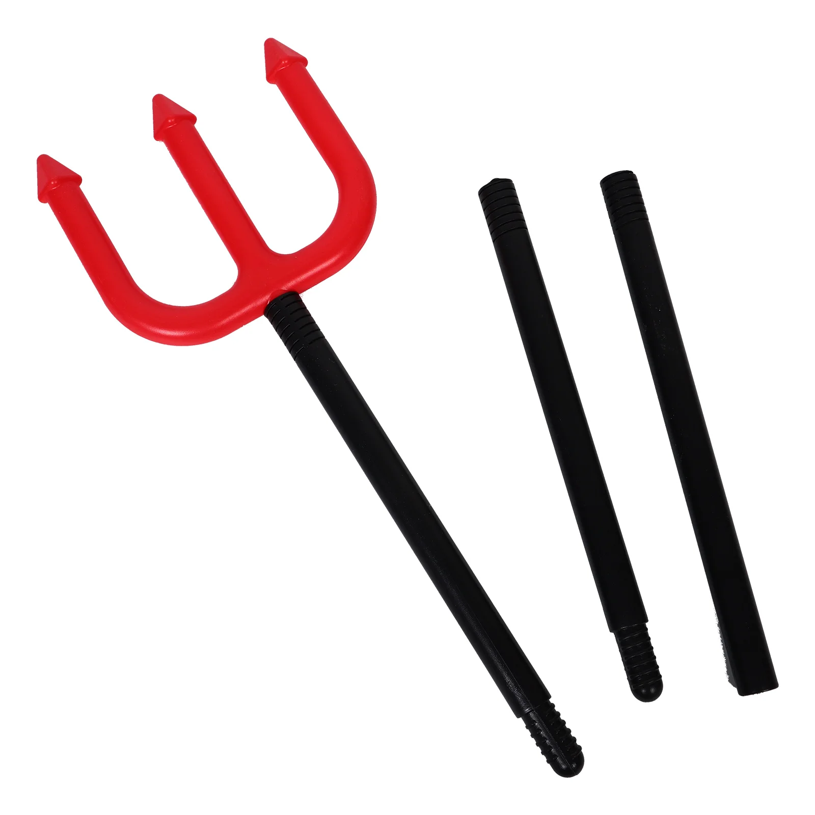 Halloween Cosplay Pitch Fork Costume Accessories High Quality Plastic Trident Staff Spiral Design Long H Masquerade
Halloween Cosplay Pitch Fork Costume Accessories High Quality Plastic Trident Staff Spiral Design Long H Masquerade