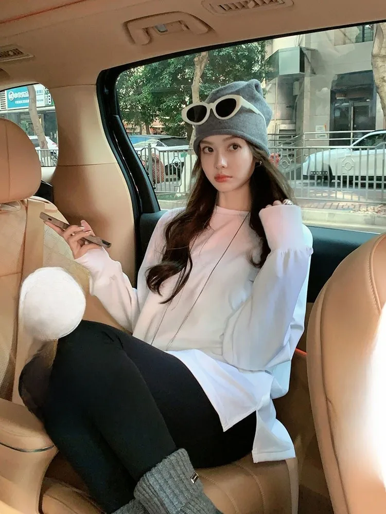 MeiYang Smooth Fce Long Sve T-irt Anti-Static Warm Thumb Hole Qui Warmth Tee Seco Cotton Casual Sle Spring L...
MeiYang Smooth Fce Long Sve T-irt Anti-Static Warm Thumb Hole Qui Warmth Tee Seco Cotton Casual Sle Spring L...