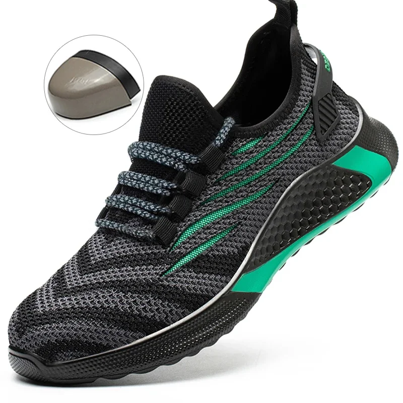 Men Lightweight Safety Sneakers Comfortable Breathable Anti-Puncture Construction Working Shoes Boots Steel Toe Work Shoes
Men Lightweight Safety Sneakers Comfortable Breathable Anti-Puncture Construction Working Shoes Boots Steel Toe Work Shoes