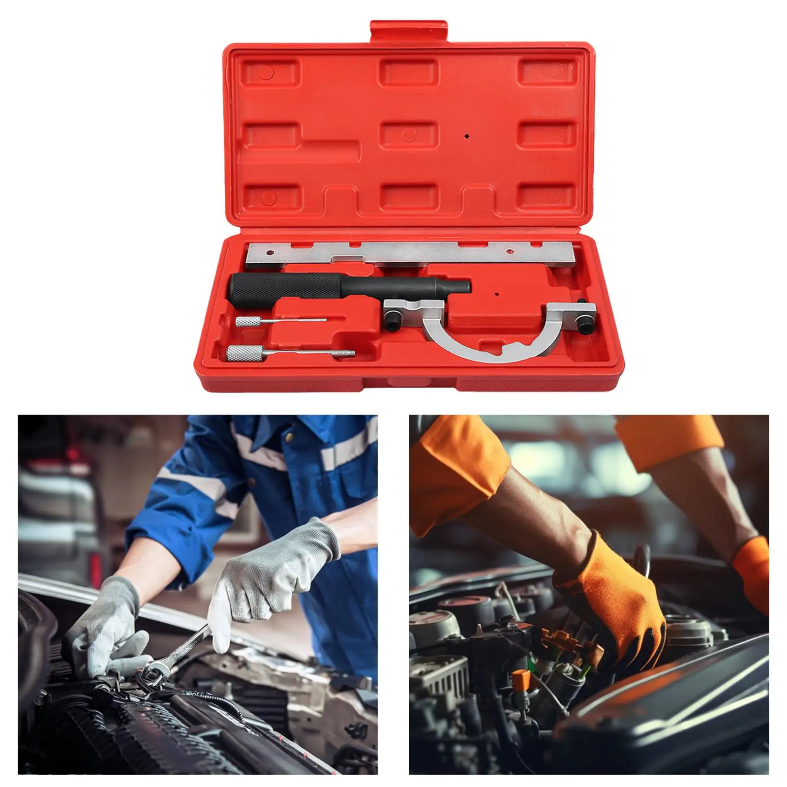 Engine Locking Timing Tool Kits Multifunctional Camshaft Engine Timing Locking Tool with Storage Box
Engine Locking Timing Tool Kits Multifunctional Camshaft Engine Timing Locking Tool with Storage Box