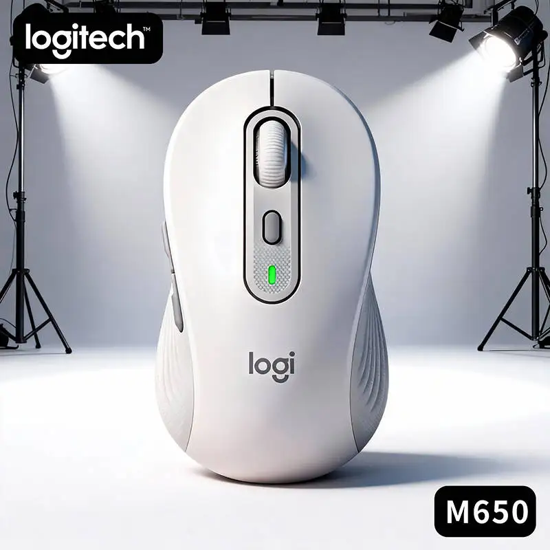 Logitech M650 Dual Mode Wireless Mouse Long Range Connection for Desktop PC M650L Mouse
Logitech M650 Dual Mode Wireless Mouse Long Range Connection for Desktop PC M650L Mouse