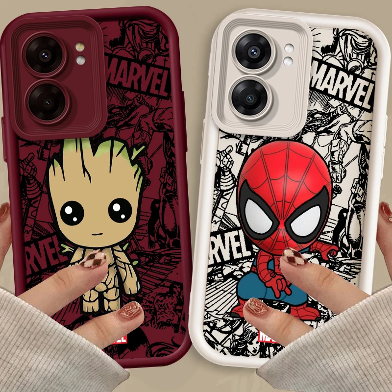 Cartoon Marvel Groot Spider Man Eye Ladder For OPPO Find X5 X3 A58 A57 A55 A53 A54 A92 A74 A78 A98 A16 A94 A76 A72 5G Soft
Cartoon Marvel Groot Spider Man Eye Ladder For OPPO Find X5 X3 A58 A57 A55 A53 A54 A92 A74 A78 A98 A16 A94 A76 A72 5G Soft