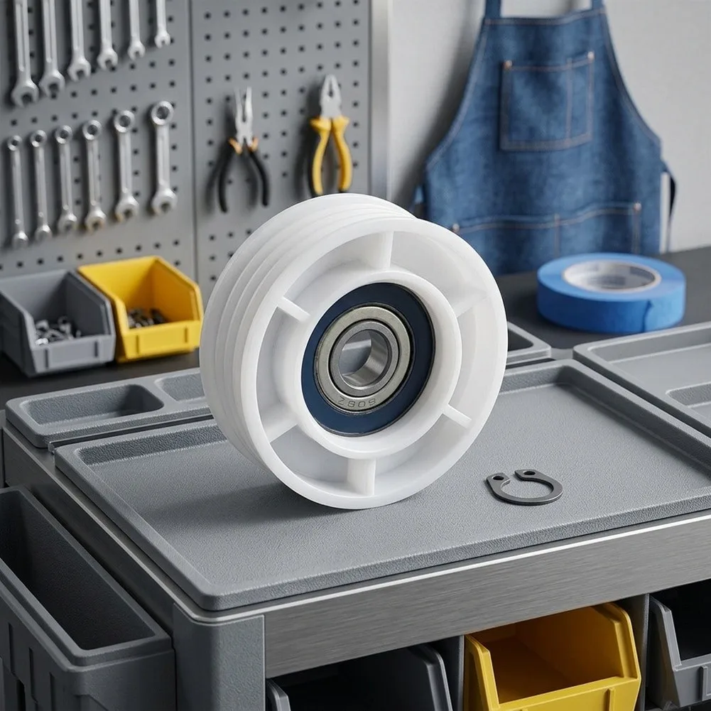 Tumble Dryer Part Tension Pulley For Dryer Repair As Picture High Durability Plastic Noise Reduction Design Energy Efficient
Tumble Dryer Part Tension Pulley For Dryer Repair As Picture High Durability Plastic Noise Reduction Design Energy Efficient