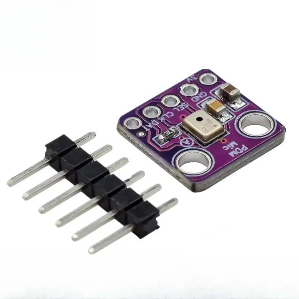 1PCS MP34DT01 MP34DT05 Digital PDM MEMS Mic Module 1.8V-3.3V Omnidirectional for Arduino
1PCS MP34DT01 MP34DT05 Digital PDM MEMS Mic Module 1.8V-3.3V Omnidirectional for Arduino