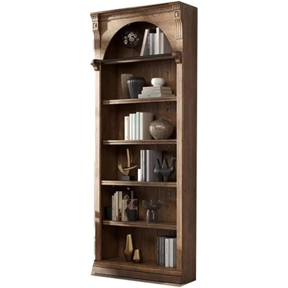 urniture Traditional 8' Tall Wood Bookcase Oice Storage Organizer ully Assembled Brown
urniture Traditional 8' Tall Wood Bookcase Oice Storage Organizer ully Assembled Brown