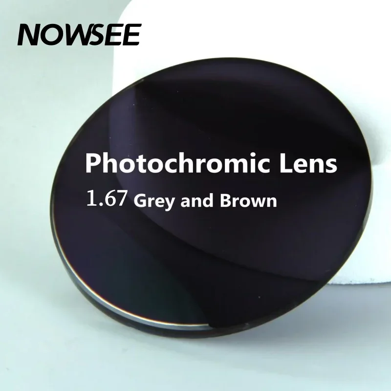 1.67 Photochromic Lenses Single Vision Optical Prescription Lenses Fast Changing Color Myopic Prescription Lens Eyewear Hot
1.67 Photochromic Lenses Single Vision Optical Prescription Lenses Fast Changing Color Myopic Prescription Lens Eyewear Hot