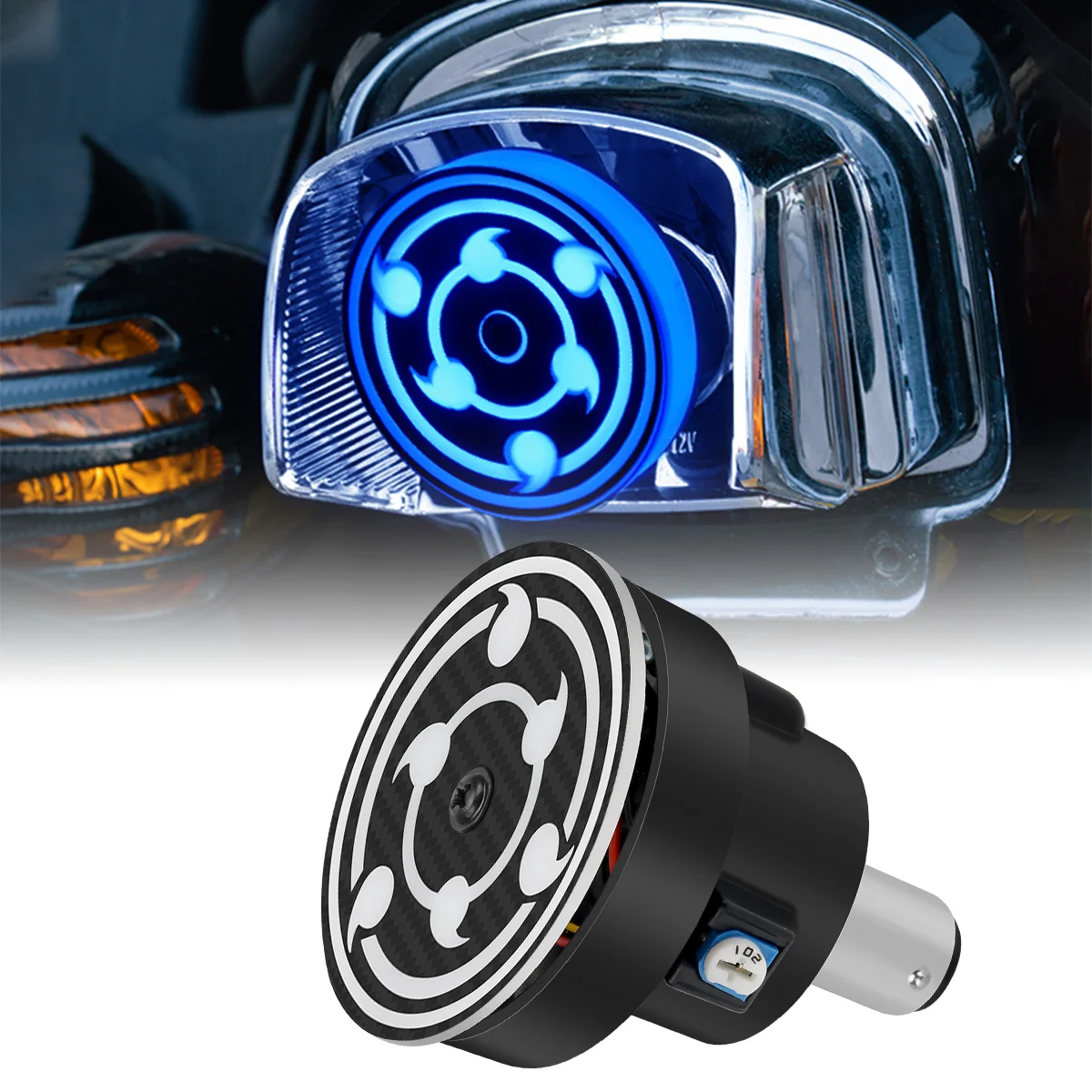 Motorcycle Brake Light Hokage Wheel Eyes Rotating Rainbow Flashing Tail Light Auxiliary Bulb Anime Thememodification Accessories
Motorcycle Brake Light Hokage Wheel Eyes Rotating Rainbow Flashing Tail Light Auxiliary Bulb Anime Thememodification Accessories