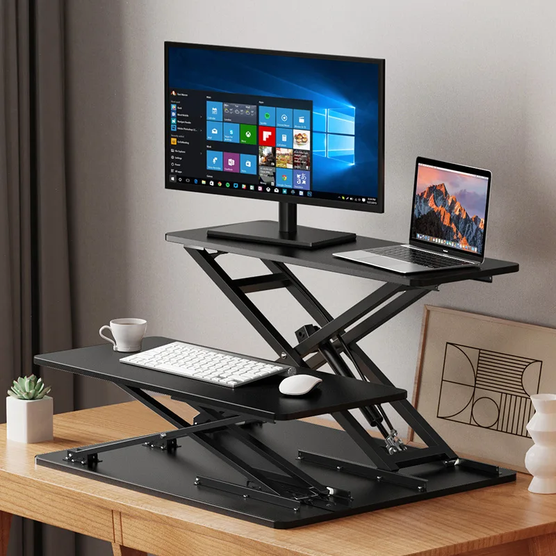 Double height-increasing bracket Computer lift frame Desktop workbench Lift table Computer table
Double height-increasing bracket Computer lift frame Desktop workbench Lift table Computer table