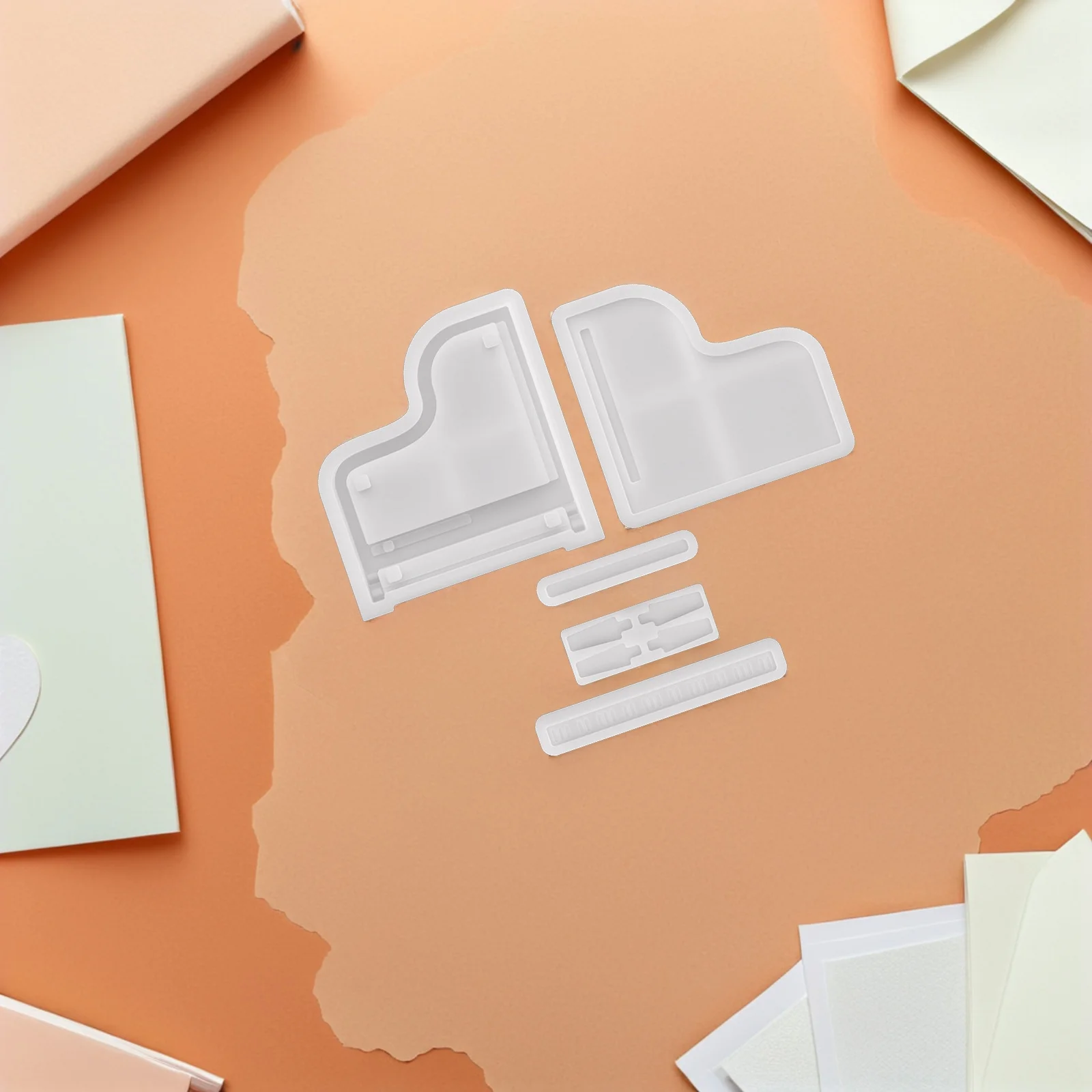 Piano Ornaments Mold Music Instrument Silicone DIY Molds Decoration Making for Crafts
Piano Ornaments Mold Music Instrument Silicone DIY Molds Decoration Making for Crafts