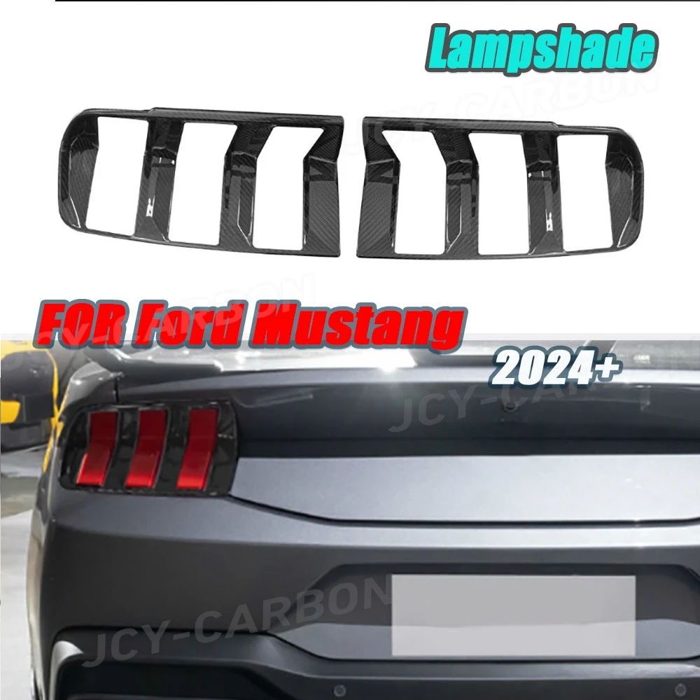 Dry Carbon Fiber For Ford Mustang 2024+ Car Rear Lamp Cover Taillight DecorationTail Light Cover Exterior Accessories
Dry Carbon Fiber For Ford Mustang 2024+ Car Rear Lamp Cover Taillight DecorationTail Light Cover Exterior Accessories