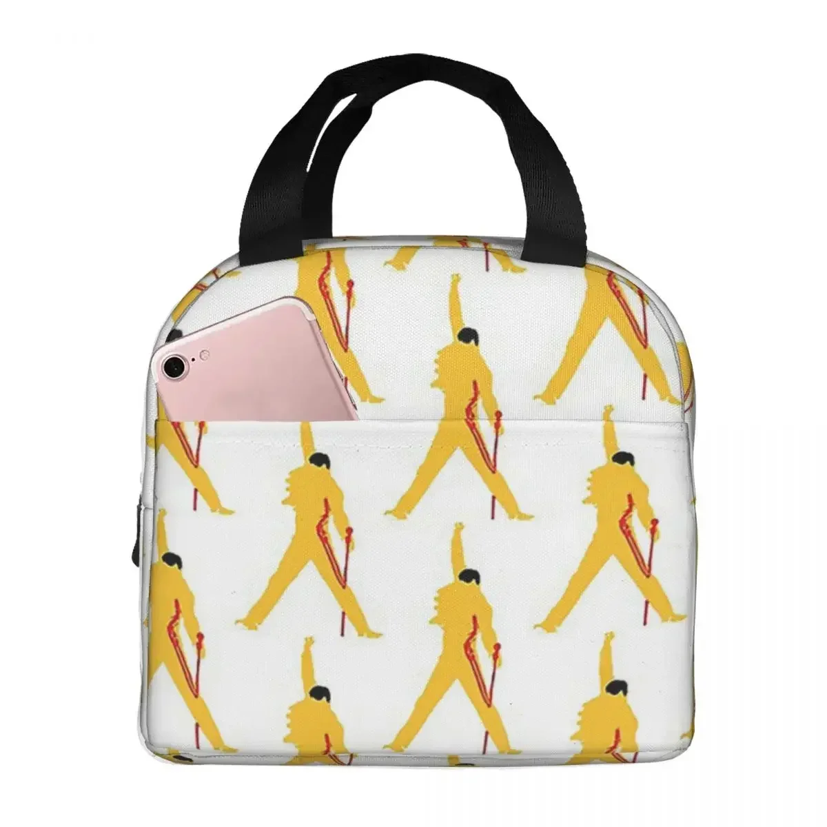 Фотоизолированные сумки Фредди Меркури Queen, термоохлаждающий Ланч-бокс, сумка для женской работы, детской школы
Фотоизолированные сумки Фредди Меркури Queen, термоохлаждающий Ланч-бокс, сумка для женской работы, детской школы