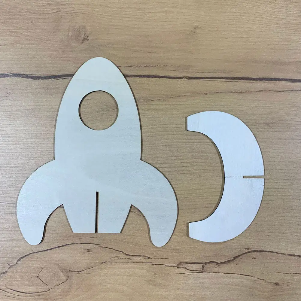 5Pcs DIY Unpainted Wooden Rocket for Kids Educational Creative Painting Crafts Handmade Decorative Graffiti Rocket for School
5Pcs DIY Unpainted Wooden Rocket for Kids Educational Creative Painting Crafts Handmade Decorative Graffiti Rocket for School