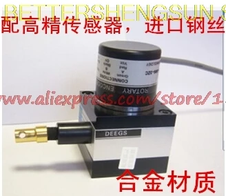 Free shipping Pull rope encoder Pull rope displacement sensor Pull the encoder Cable sensor Pull distance measuring ruler
Free shipping Pull rope encoder Pull rope displacement sensor Pull the encoder Cable sensor Pull distance measuring ruler