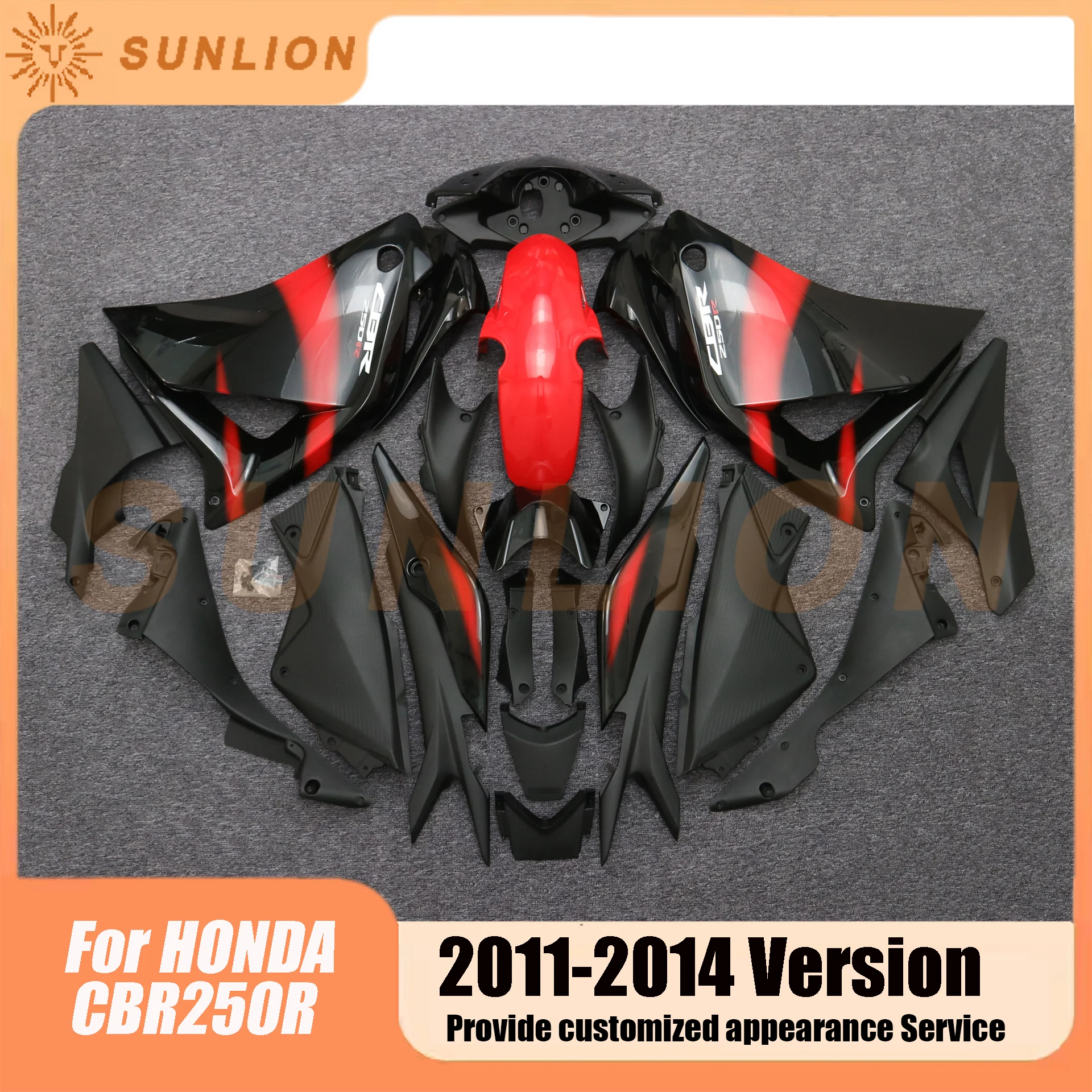 Для HONDA CBR250R 2011-2014 CBR 250R CBR250 R 11 12 13 14 полный обтекатель для мотоцикла ABS Литье под давлением полный корпус обтекатель
Для HONDA CBR250R 2011-2014 CBR 250R CBR250 R 11 12 13 14 полный обтекатель для мотоцикла ABS Литье под давлением полный корпус обтекатель