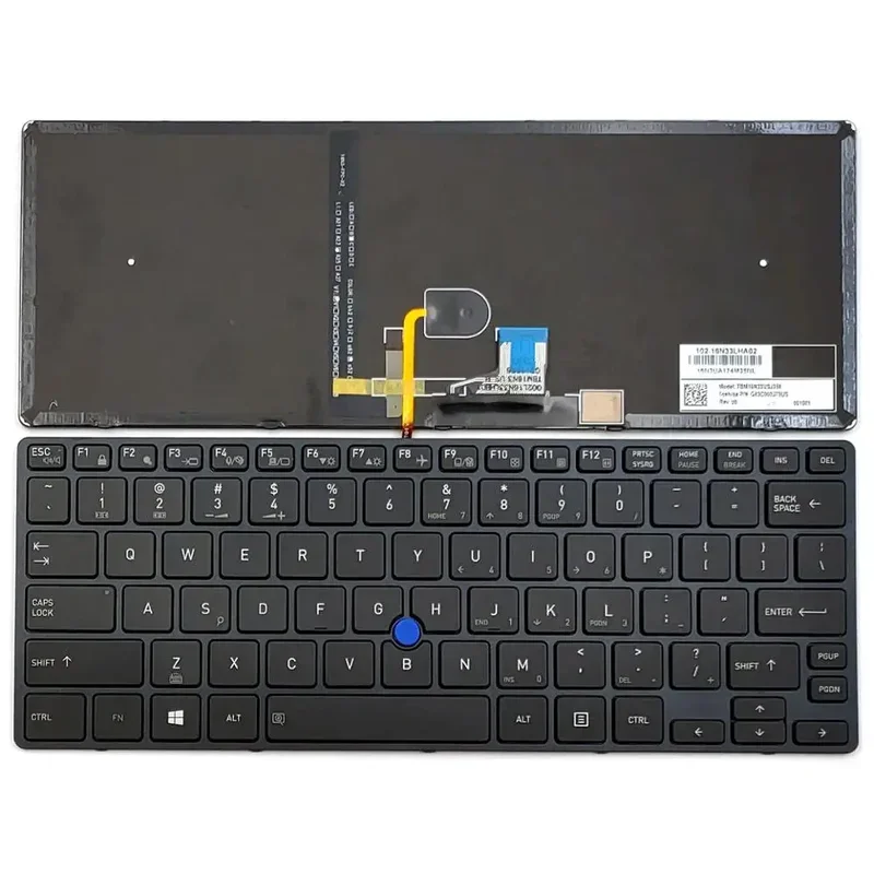 Новая клавиатура для ноутбука Toshiba Portege X30-D X30-D1352 X30-D1354 X30-D1356 X30-E X30-E-BTO X30-E1346, серия США с подсветкой
Новая клавиатура для ноутбука Toshiba Portege X30-D X30-D1352 X30-D1354 X30-D1356 X30-E X30-E-BTO X30-E1346, серия США с подсветкой