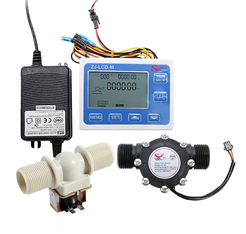 DIJIANG ONE INCH NPN SIGNAL FLOW SENSOR FULL SET WATER METER CONTROLLER FOR LIQUID FLOW CONTROL SYSTEM
DIJIANG ONE INCH NPN SIGNAL FLOW SENSOR FULL SET WATER METER CONTROLLER FOR LIQUID FLOW CONTROL SYSTEM