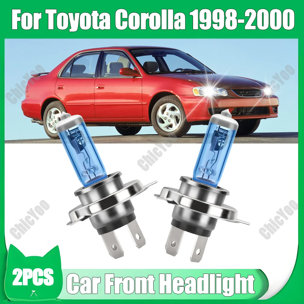 2PCS H4 High Low Beam Halogen Headlights 6000K White Super Bright Car Front Lights 12V 24V For Toyota Corolla 1998 1999 2000
2PCS H4 High Low Beam Halogen Headlights 6000K White Super Bright Car Front Lights 12V 24V For Toyota Corolla 1998 1999 2000