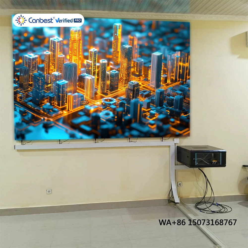 Canbest Dm Cob Series P1.2 1.25Mm 3000X2025Mm 9.8X6.6Ft Indoor Cob Led Video Wall Screen Display for Command Room
Canbest Dm Cob Series P1.2 1.25Mm 3000X2025Mm 9.8X6.6Ft Indoor Cob Led Video Wall Screen Display for Command Room