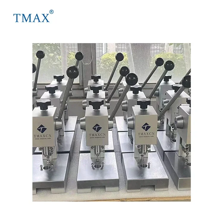 TMAX Lithium Battery Disc Cutting Punching And Stamping Machine Coin Cell Electrode Making Tool
TMAX Lithium Battery Disc Cutting Punching And Stamping Machine Coin Cell Electrode Making Tool