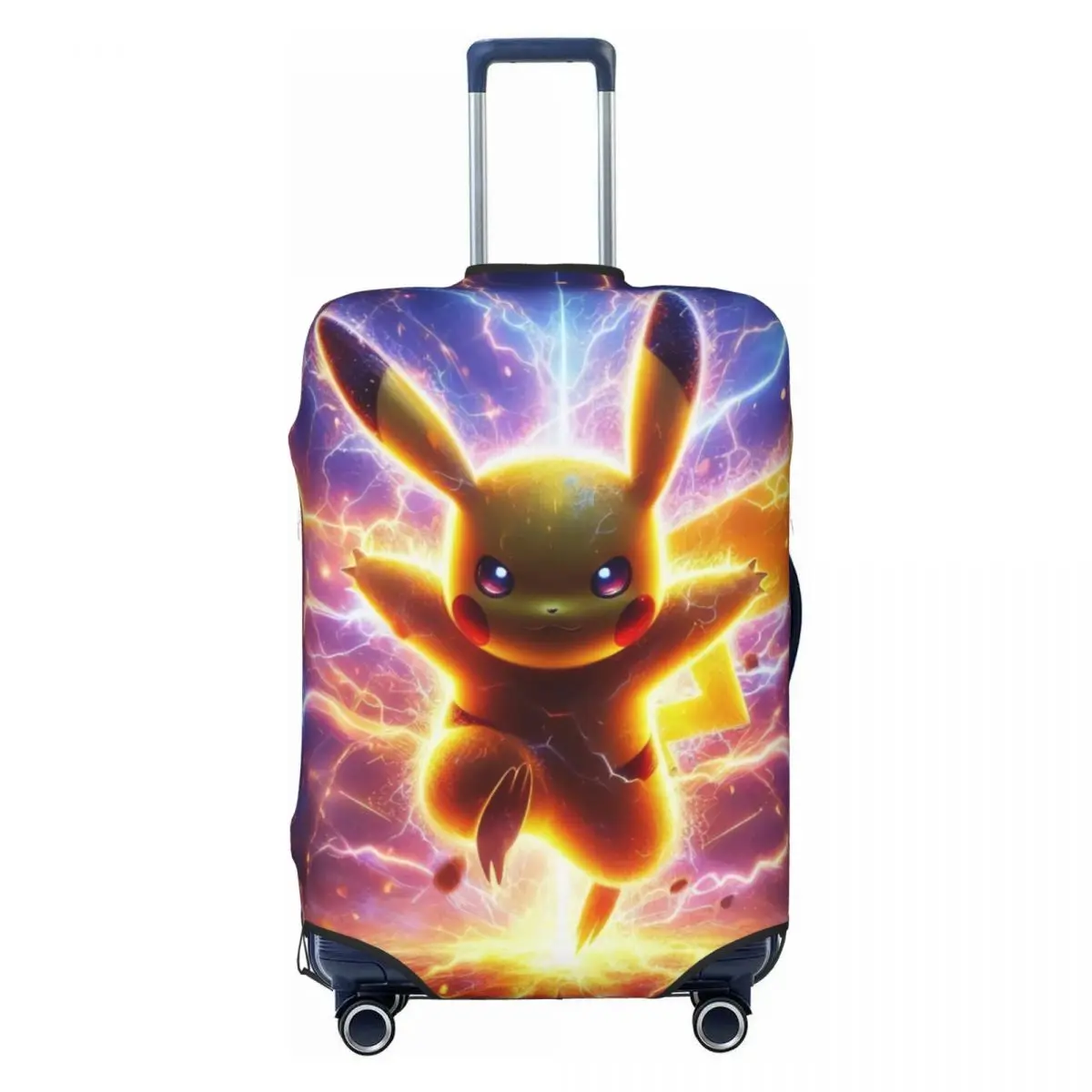 Pikachu Lightning Transformation Suitcase Cover Flight Business Practical Luggage Case Protector
Pikachu Lightning Transformation Suitcase Cover Flight Business Practical Luggage Case Protector