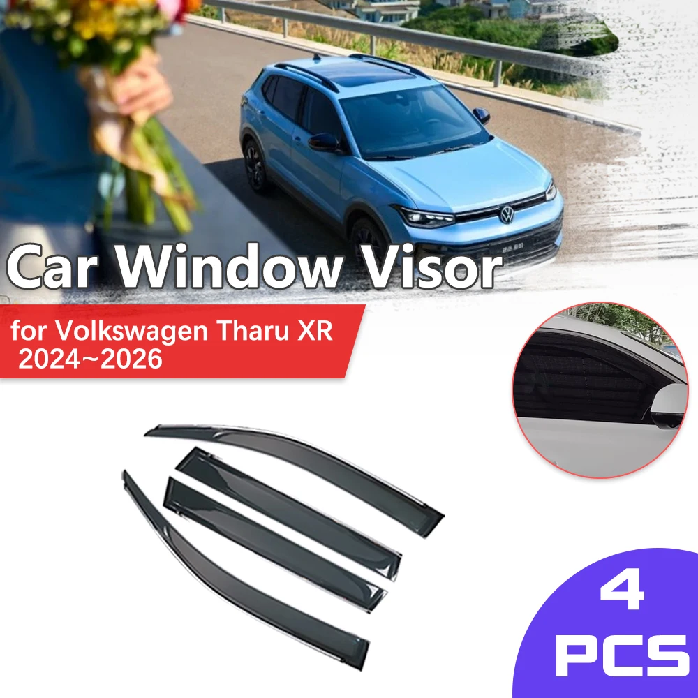 Car Window Sun Visor for Volkswagen VW Tharu XR 2024~2026 2025 Door Rain Eyebrow Shelter Vent Awning Deflector Guard Accessories
Car Window Sun Visor for Volkswagen VW Tharu XR 2024~2026 2025 Door Rain Eyebrow Shelter Vent Awning Deflector Guard Accessories