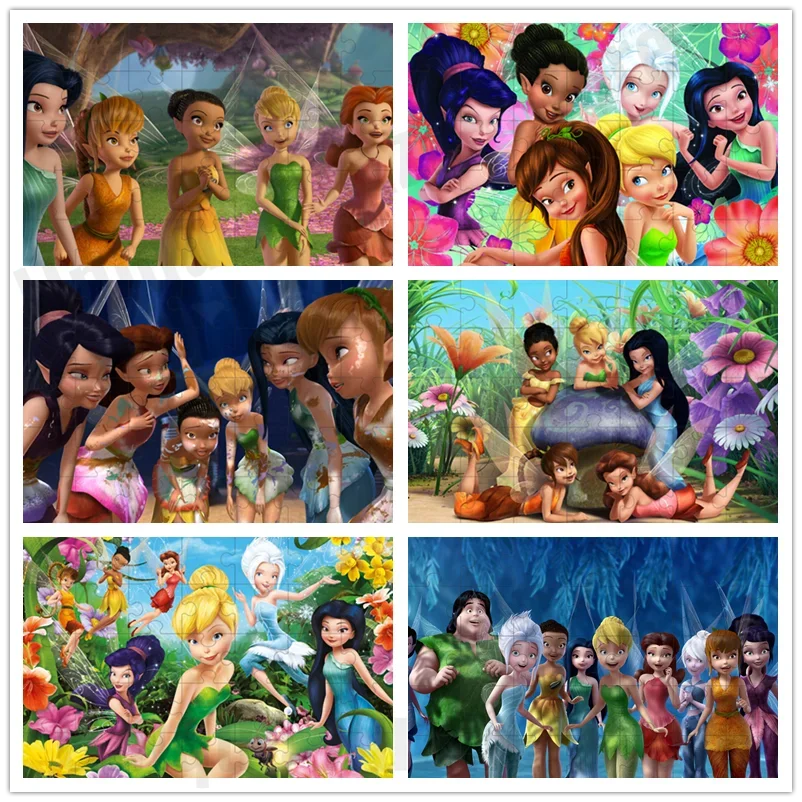 Disney Tinker Bell Jigsaw Puzzles Wooden Puzzles 108/300/500/1000 Pieces Funny Family Christmas Gifts Toys Puzzle Gift with Box
Disney Tinker Bell Jigsaw Puzzles Wooden Puzzles 108/300/500/1000 Pieces Funny Family Christmas Gifts Toys Puzzle Gift with Box