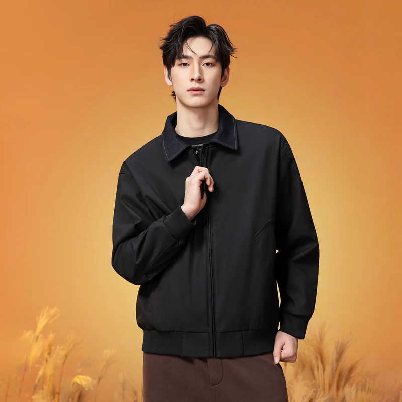Spring Fashion Stand Collar Jacket for Men Loose Windproof Cargo Coat American Retro Style Male Outerwear Comfortable Casual Top
Spring Fashion Stand Collar Jacket for Men Loose Windproof Cargo Coat American Retro Style Male Outerwear Comfortable Casual Top