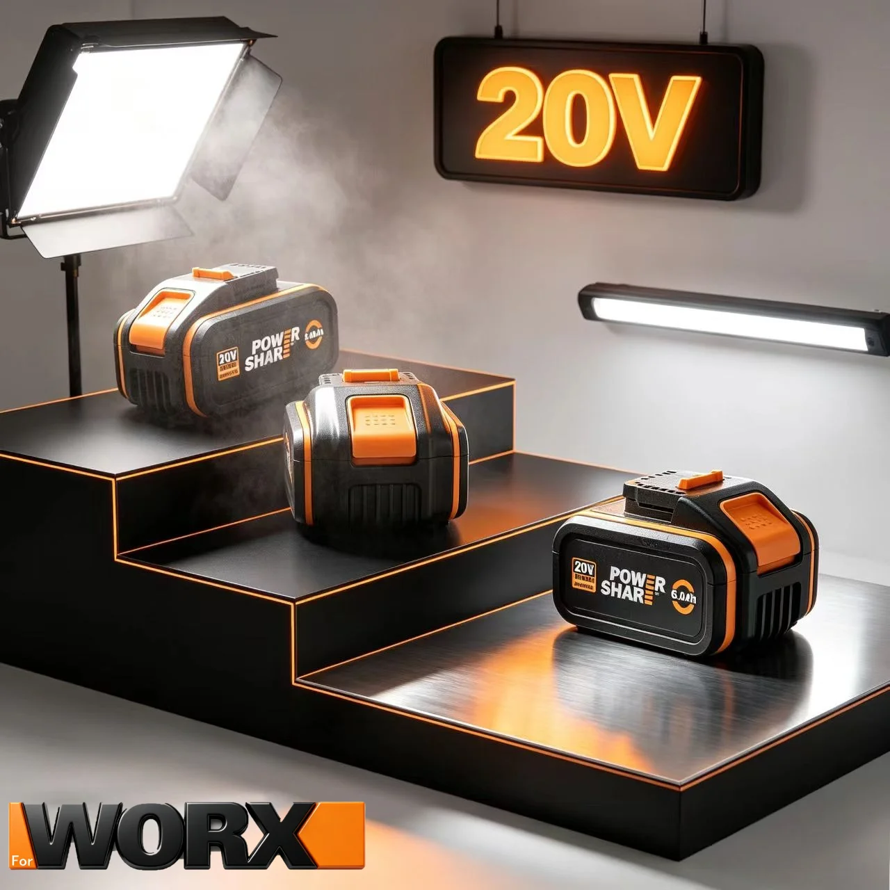 20V Compatible with Worx 4.0Ah 6.0Ah 8.0Ah 18650 Battery Intelligent BMS Protection for 20V Power Share Cordless Tools
20V Compatible with Worx 4.0Ah 6.0Ah 8.0Ah 18650 Battery Intelligent BMS Protection for 20V Power Share Cordless Tools