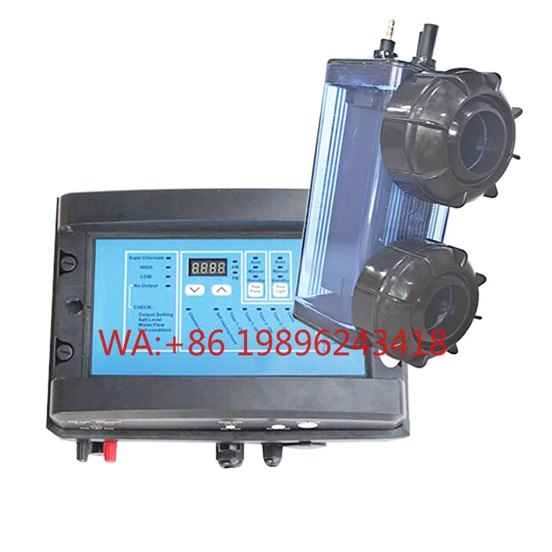 Safe and Respecting the Environment Swimming Pool Saltwater Chlorinator System with Digital Timer
Safe and Respecting the Environment Swimming Pool Saltwater Chlorinator System with Digital Timer