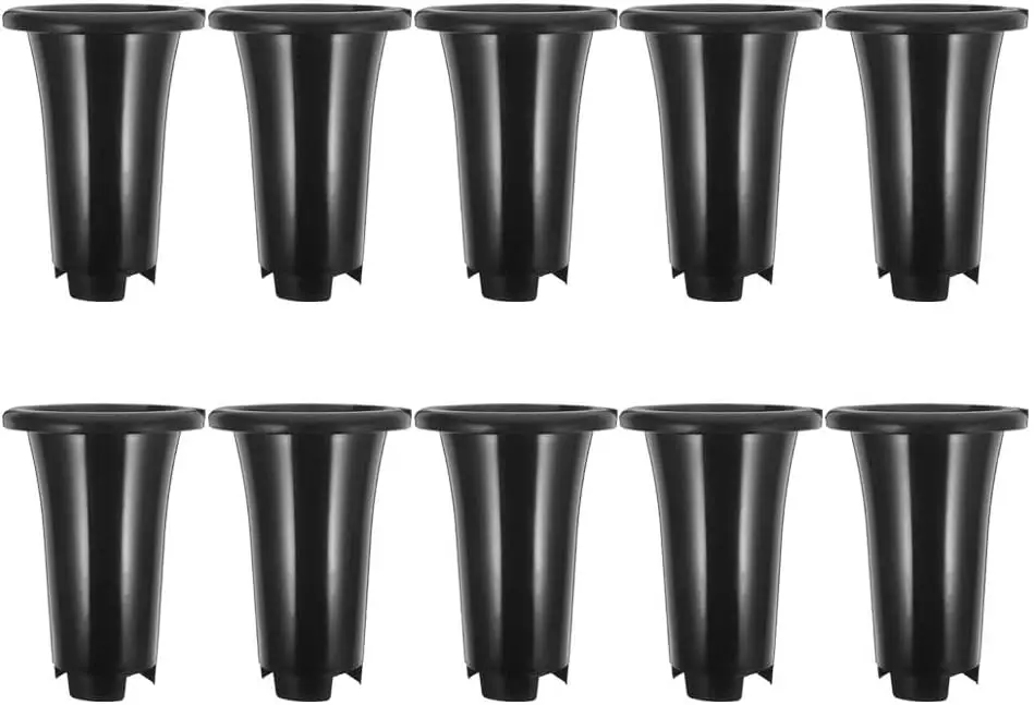 10pcs Nursery Pots with Drainage Holes: Plastic Seed Starting Pots Flower Planter for Garden, Balcony & Greenhouse Use,
10pcs Nursery Pots with Drainage Holes: Plastic Seed Starting Pots Flower Planter for Garden, Balcony & Greenhouse Use,