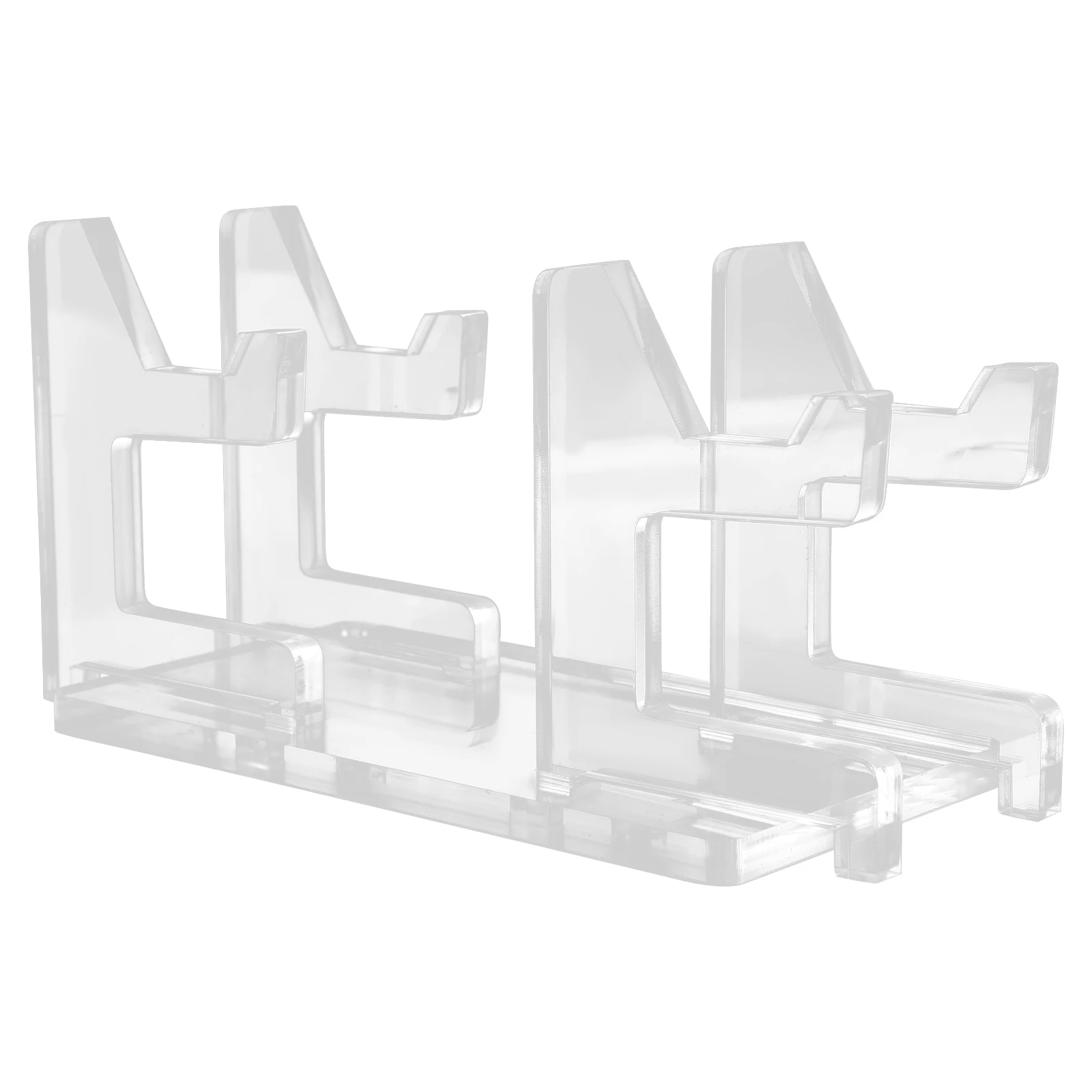 Dual Controller Holders Acrylic Transparent Stand Organizer Rack For Display Storage Lightweight Durable Clear Portable
Dual Controller Holders Acrylic Transparent Stand Organizer Rack For Display Storage Lightweight Durable Clear Portable