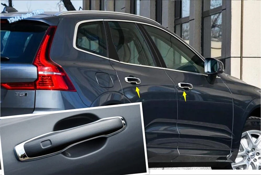 Lapetus Car Styling Side Car Door Handle Frame Cover Trim 4 Pcs / Bright Style For Volvo V90 Cross Country 2017 2018 2019 ABS
Lapetus Car Styling Side Car Door Handle Frame Cover Trim 4 Pcs / Bright Style For Volvo V90 Cross Country 2017 2018 2019 ABS