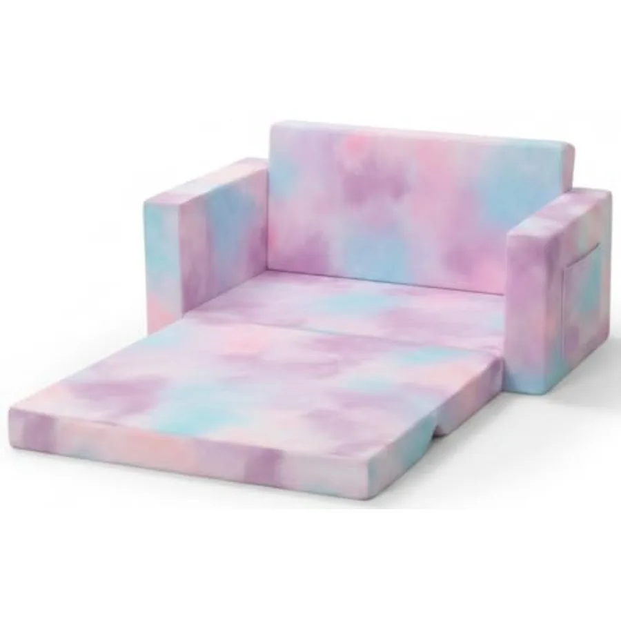 Cozee 2-in-1 Sofa, 2-Seater Convertible Toddler Couch Sleeper, Wide 2-in-1 Flip Open Foam Chair for Playroom, Pet-Friendly, Bed
Cozee 2-in-1 Sofa, 2-Seater Convertible Toddler Couch Sleeper, Wide 2-in-1 Flip Open Foam Chair for Playroom, Pet-Friendly, Bed