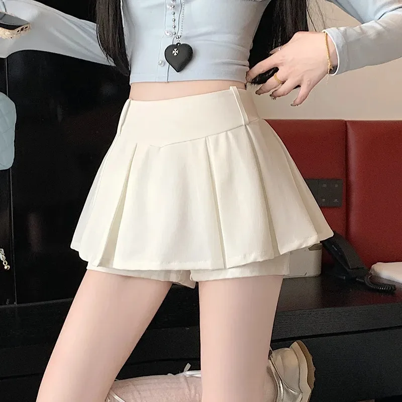 Женская серая плиссированная мини-юбка с высокой талией, облегающая, повседневная, модная, короткая юбка
Женская серая плиссированная мини-юбка с высокой талией, облегающая, повседневная, модная, короткая юбка