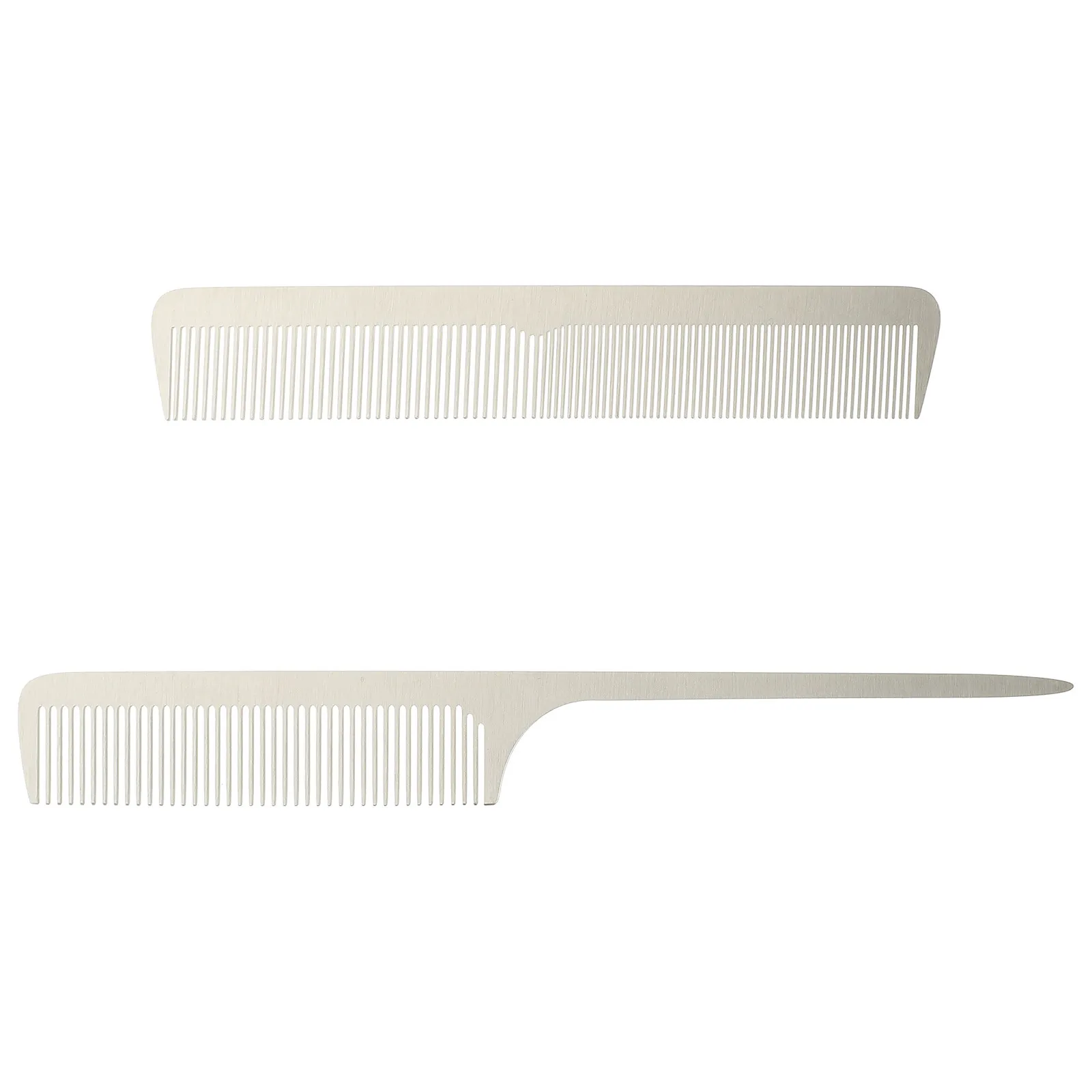 2Pcs Professional Hair Shearing Comb Stainless Steel Hair Cutting Comb for Men Women Home DIY Haircut Lightweight Easy Storage
2Pcs Professional Hair Shearing Comb Stainless Steel Hair Cutting Comb for Men Women Home DIY Haircut Lightweight Easy Storage