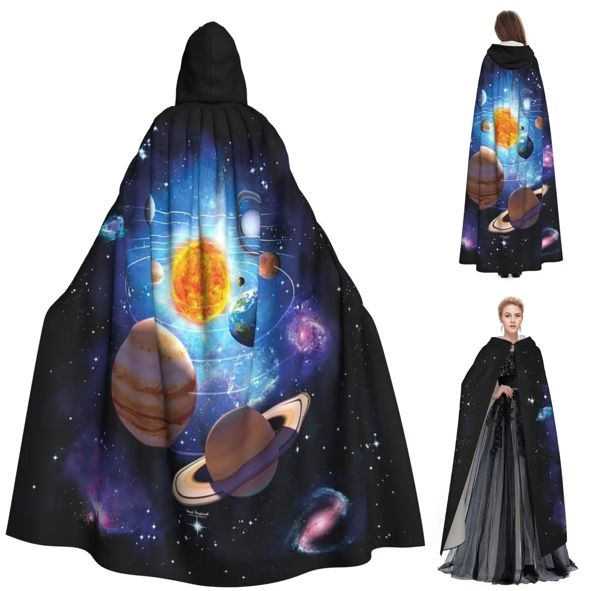 Solar System Space Planets Universe Long Hooded Cloak Witch Medieval Costume Cosplay Cape HalloweenParty Adult Unisex
Solar System Space Planets Universe Long Hooded Cloak Witch Medieval Costume Cosplay Cape HalloweenParty Adult Unisex