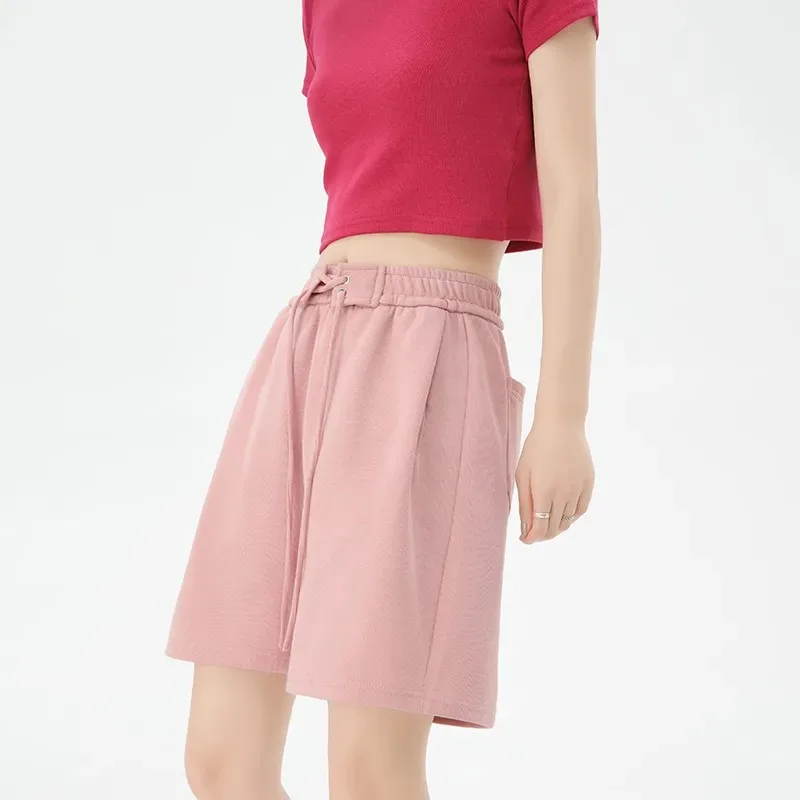 Women's Summer Casual Shorts Elastic High Waist Loose Wide Leg Drawstring Mid Length Shorts
Women's Summer Casual Shorts Elastic High Waist Loose Wide Leg Drawstring Mid Length Shorts