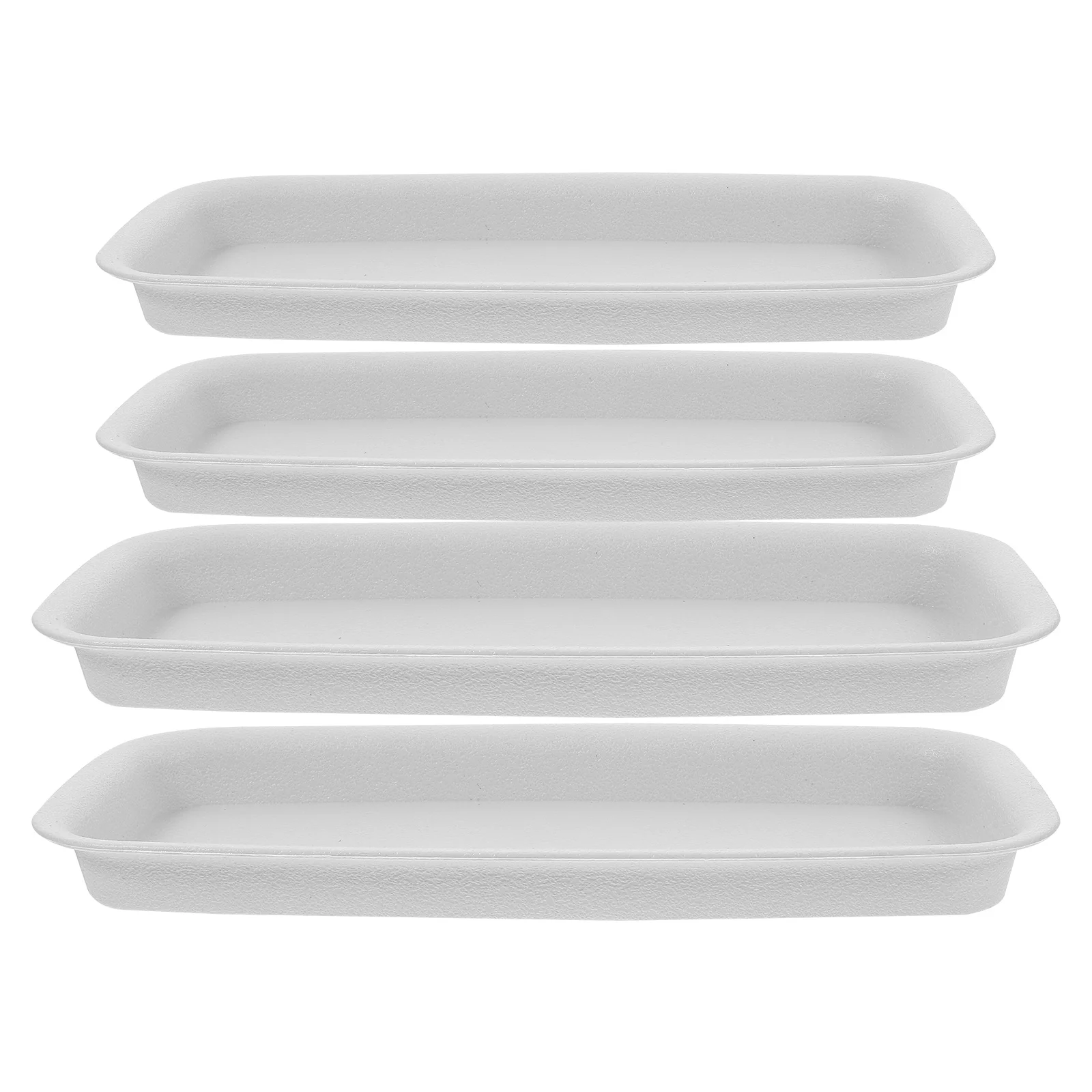4 Pcs Leak proof Flower Pot Trays Rectangular Drip Saucers PP Material Water Catch Plant Holders Rectangle Design
4 Pcs Leak proof Flower Pot Trays Rectangular Drip Saucers PP Material Water Catch Plant Holders Rectangle Design