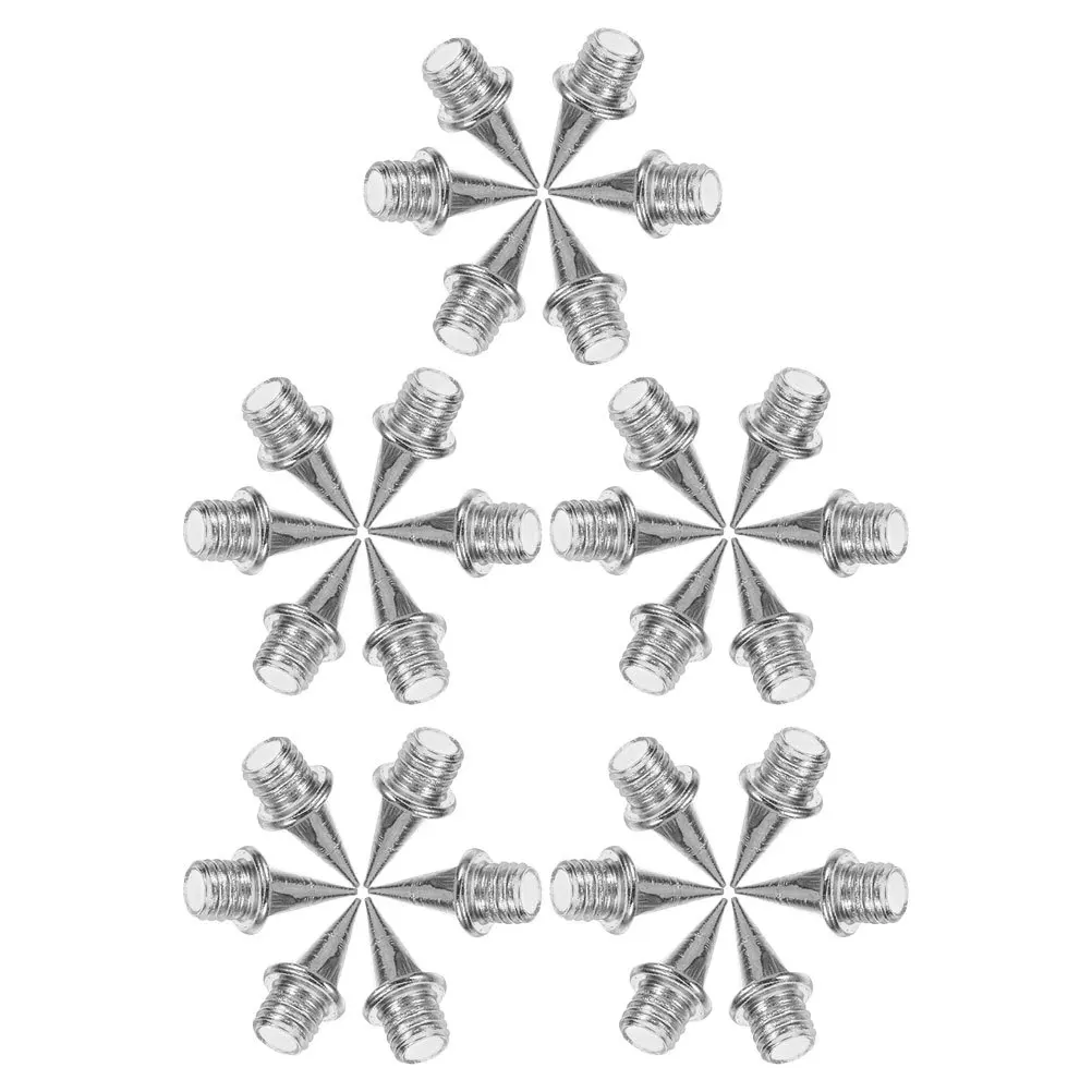 30pcs 3/8 Inch Steel Track Spikes Short Running Shoes Replacement Studs For Sprinting Jumping Athletics Traction
30pcs 3/8 Inch Steel Track Spikes Short Running Shoes Replacement Studs For Sprinting Jumping Athletics Traction