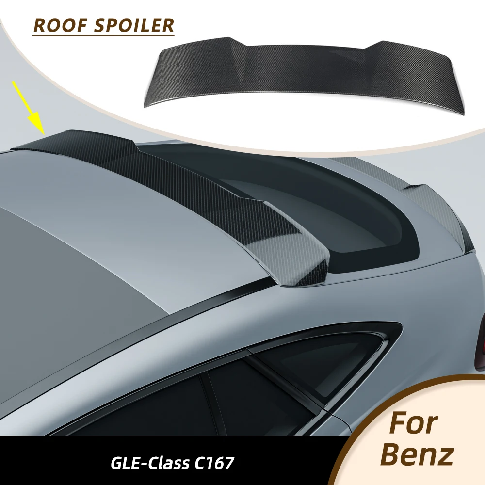 Car Rear Racing Spoiler for Mercedes Benz GLE Class C167 Coupe 2020-2025 Car Rear Roof Boot Wing Lip Body Kits Carbon Fiber
Car Rear Racing Spoiler for Mercedes Benz GLE Class C167 Coupe 2020-2025 Car Rear Roof Boot Wing Lip Body Kits Carbon Fiber