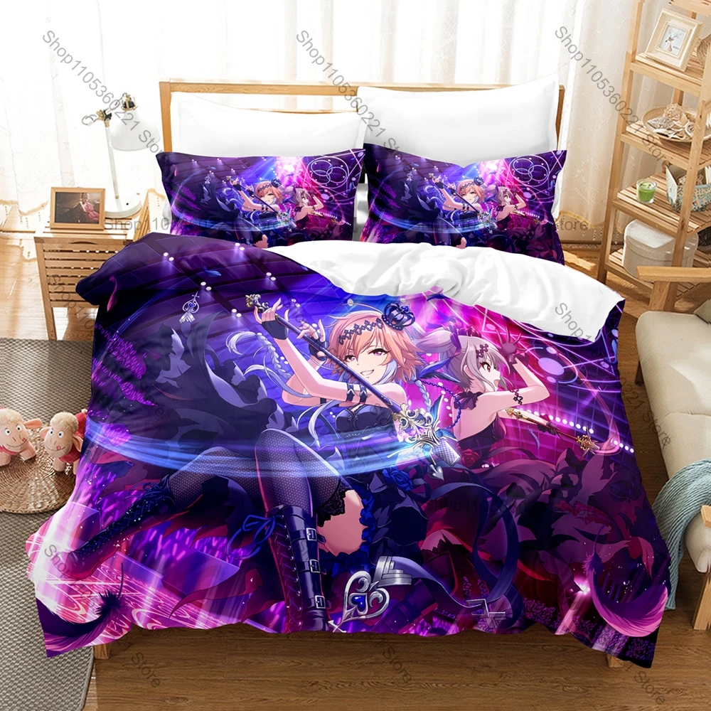 Printed Starlight Stage Anime Bedding Kit 3PCS Duvet Cover & 2 Pillow Covers Breathable Soft Bed Linens Otaku Room Ornament
Printed Starlight Stage Anime Bedding Kit 3PCS Duvet Cover & 2 Pillow Covers Breathable Soft Bed Linens Otaku Room Ornament